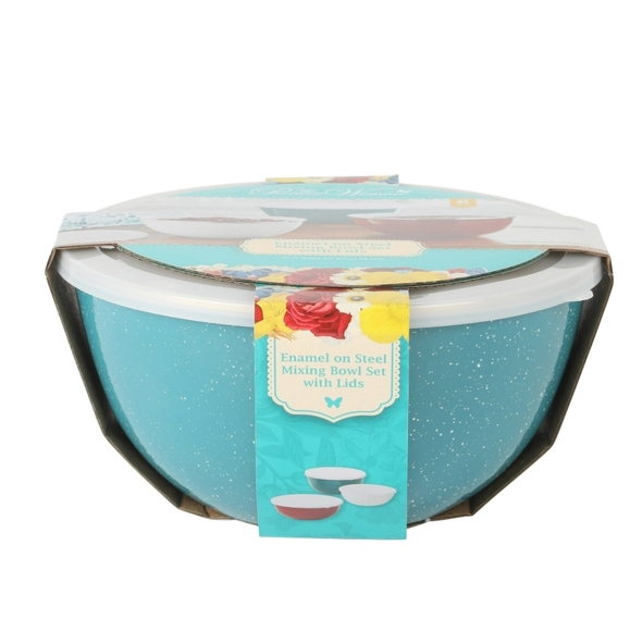 ❤️ New Pioneer Woman Mixing Bowl Set - Picture 4 of 7